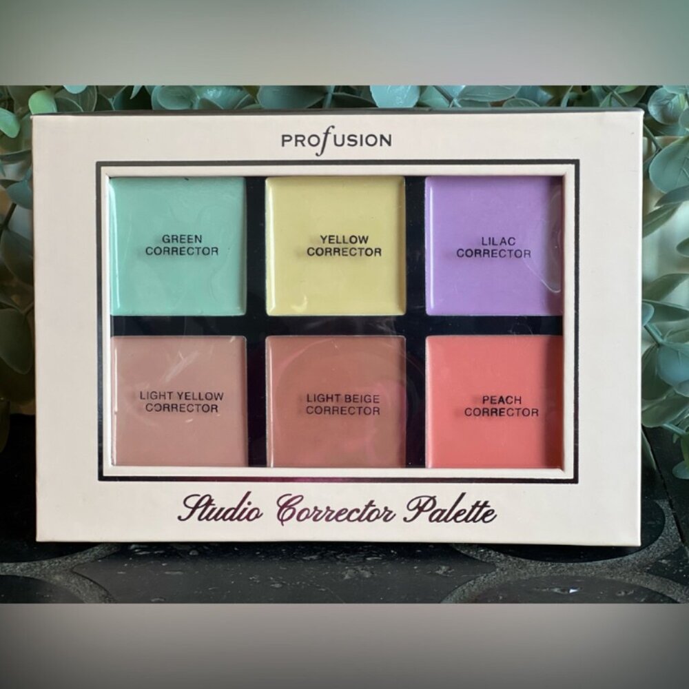 Profusion Studio Corrector Palette - Multishade - Sealed Face Cosmetic Color NEW